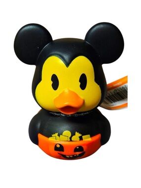 Disney Black and Yellow Mickey Duck Plush-Style Toy